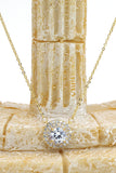 sparkling crystal clavicle necklace earrings set
