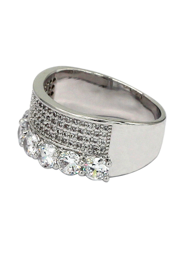 fashion luxury crystal ring