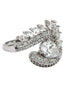 sparkling luxury crystal ring