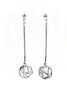 prism crystal earring necklace set