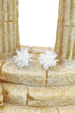 fashion pendant crystal snow long earrings