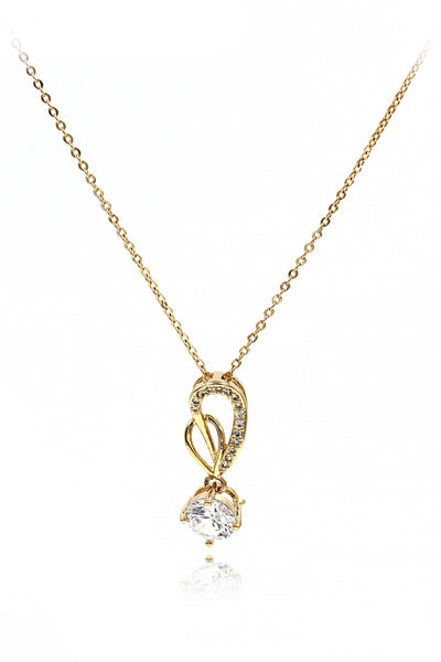 fashion shiny crystal necklace