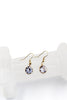 fashion shiny crystal earrings bracelet set