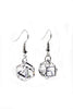 prismatic crystal earrings necklace set