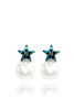 Fashion simple star pearl set
