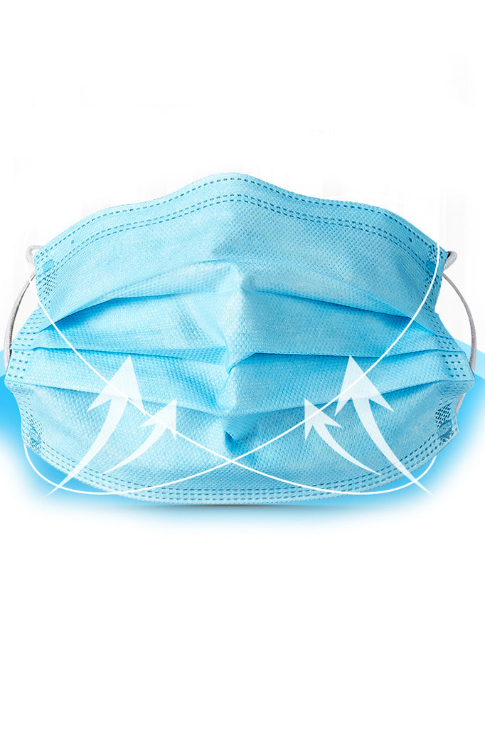 50 pcs three-layer disposable protective masks