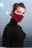 windproof and haze breathing valve mask