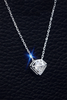 fashion triangle stud earrings necklace set